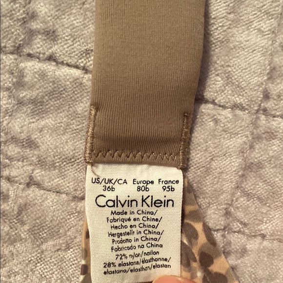 Leopard Print Women's Bra - Picture 3 of 3